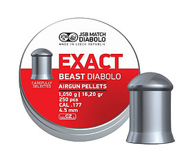 Пули пневматические EXACT Beast Diabolo 4.5 мм 1.05 грамма (250 шт.)