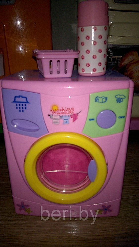 Игрушечная стиральная машина Washer 2010A звуковые эффекты - фото 3 - id-p100731380