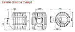 Печь банная Термофор Саяны Супер Inox ДА, фото 3