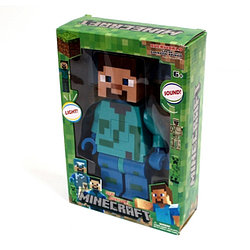 Игровая фигурка Minecraft Стив 25 см (свет, звук)