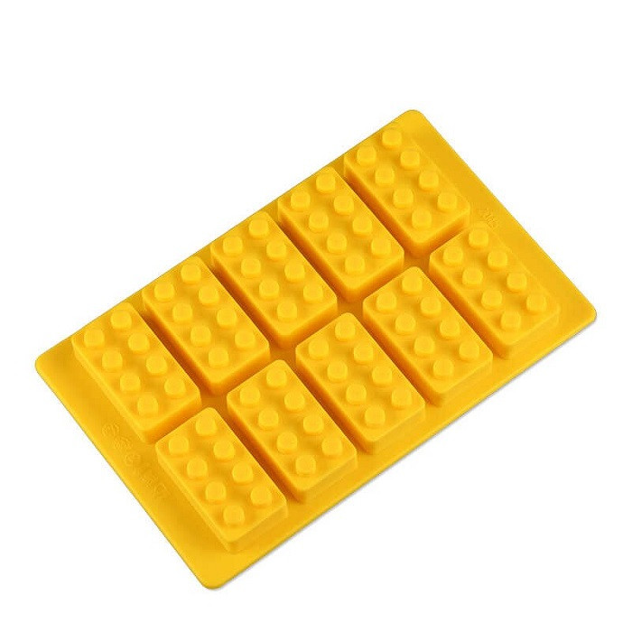 Формочки для льда «Лего» 10 шт. - фото 2 - id-p100791093