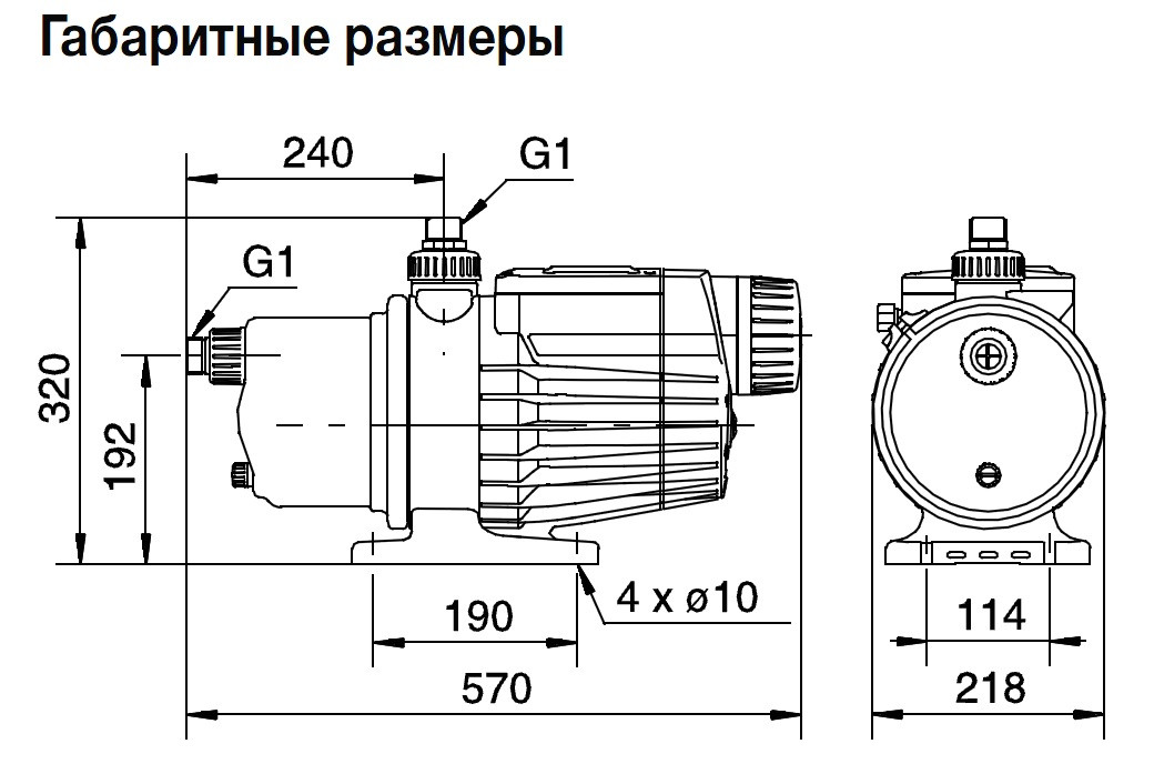 Автоматическая установка водоснабжения Grundfos MQ 3-35 - фото 4 - id-p69143759