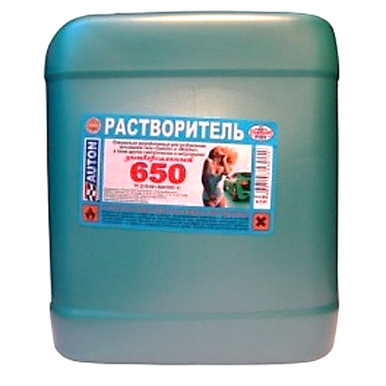 Растворитель 650 - универсальный "AUTON" 10 л., фото 2