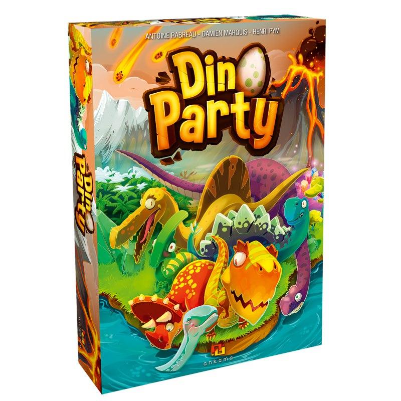 Настольная игра Dino Party (Дино Туса). Компания Фабрика Игр - фото 1 - id-p100829136