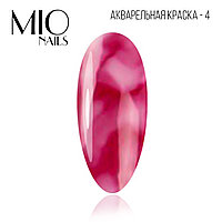 Акварельные капли MIO nails 04 красный, 5 мл