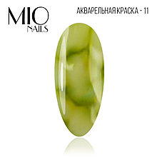 Акварельные капли MIO nails 11 салатовый  , 5 мл