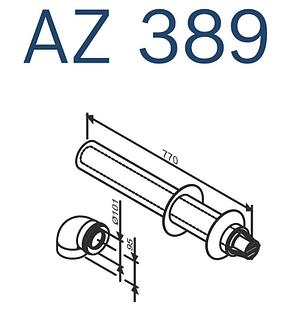 Коаксиальный дымоход BOSCH ф 60/100 AZ 389, фото 2