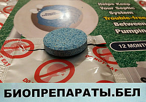 Биопрепарат для выгребной ямы,(1 табл. на 5,6 м.куб.) Septic Fizzytabs™, (6 таблеток)
