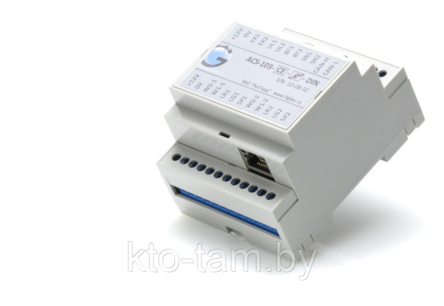 Контроллер СКУД ACS-103-CE-DIN (M) - фото 2 - id-p100870372