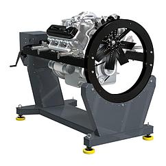 Р776Е универсальный стенд для сборки-разборки двигателей  весом до 2000 кг