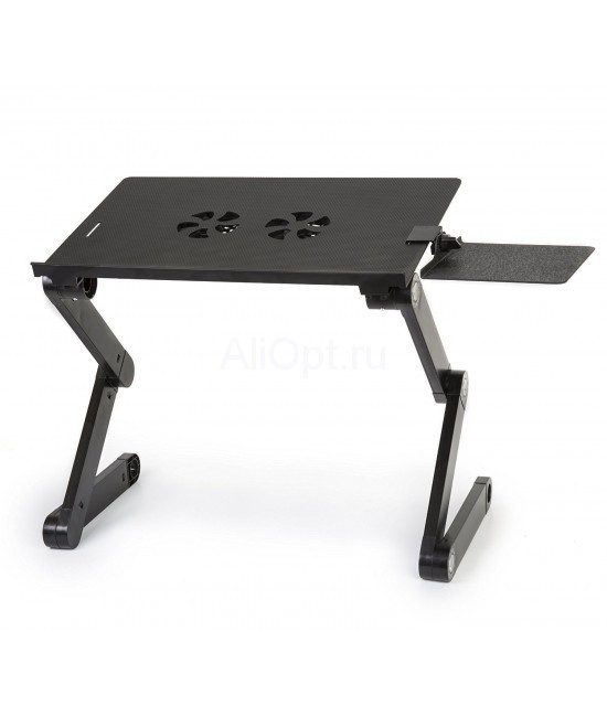 Столик трансформер для ноутбука с вентилятором Multifunctional Laptop Table T8 - фото 8 - id-p98280493