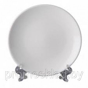 Тарелка керамическая белая 18 см в индивид упаковке - фото 2 - id-p100895398