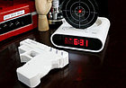 Будильник-мишень, часы Gun Alarm Clock, фото 6
