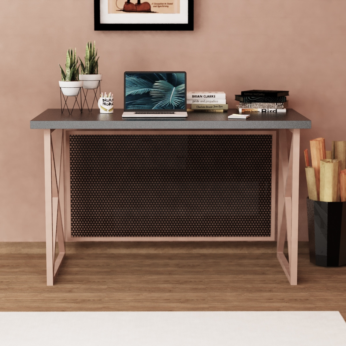 Письменный стол crafto ЛОНДОН / brown в стиле лофт