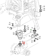 Подушка резиновая R111173