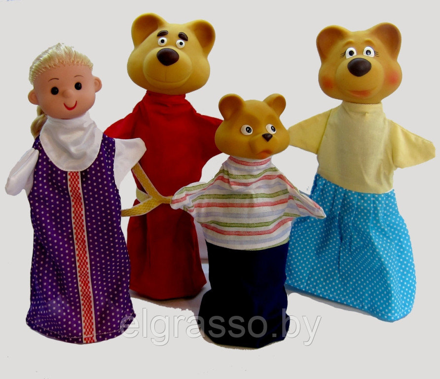 Куклы-перчатки БиБаБо "Медведица", Радуга - фото 5 - id-p100943578