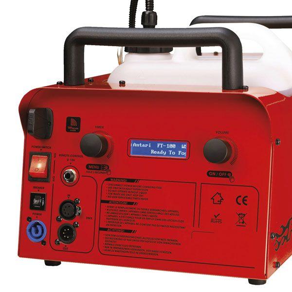 Генератор тумана мощностью 1500 Вт для проведения учебных пожарных тревог Antari FT-100 - фото 3 - id-p100943604