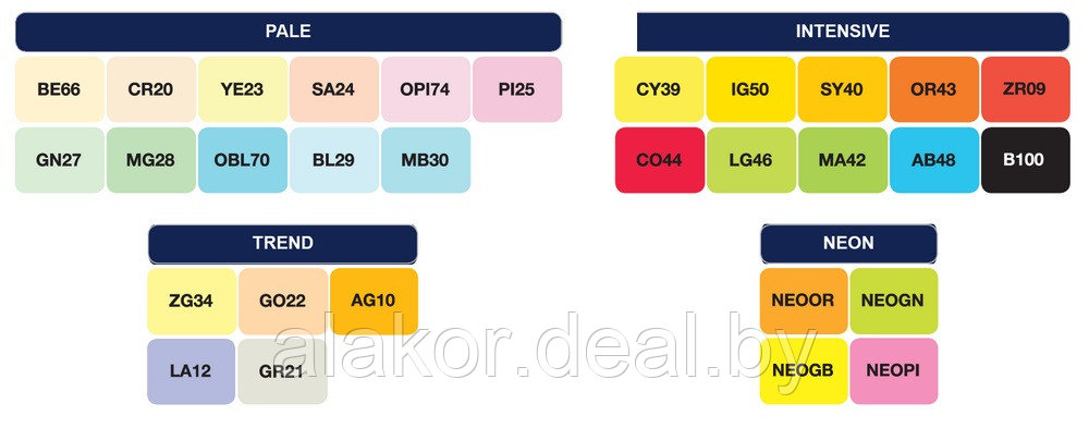 Бумага цветная "Maestro Color Mix Pastell", А4, 80 г/м2, 250л., пастель, микс 5 цветов - фото 2 - id-p100924556