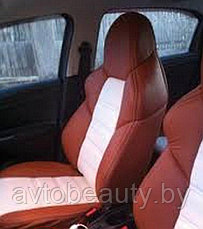 Чехлы для BMW X1 Е 84 (2009-) РОМБИК ( Экокожа), фото 2