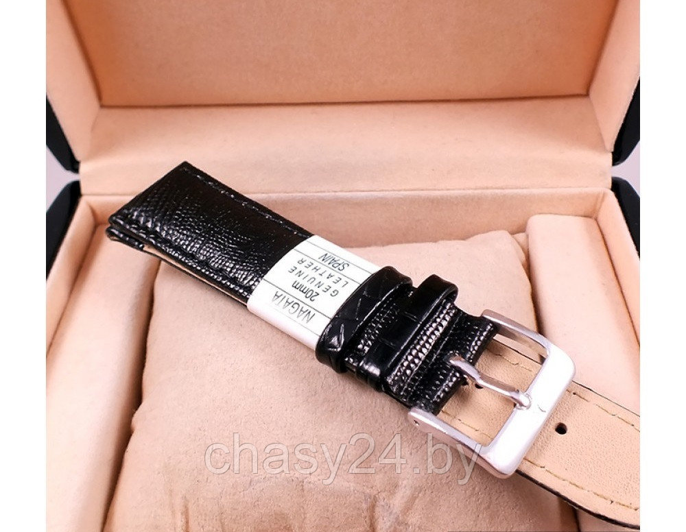 Ремешок кожаный для часов 26 мм CRW015-26