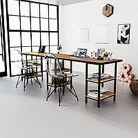 Письменный стол crafto МАСТЕР / black в стиле лофт