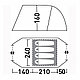 Палатка "Велес 4 V2" Зеленый, фото 2