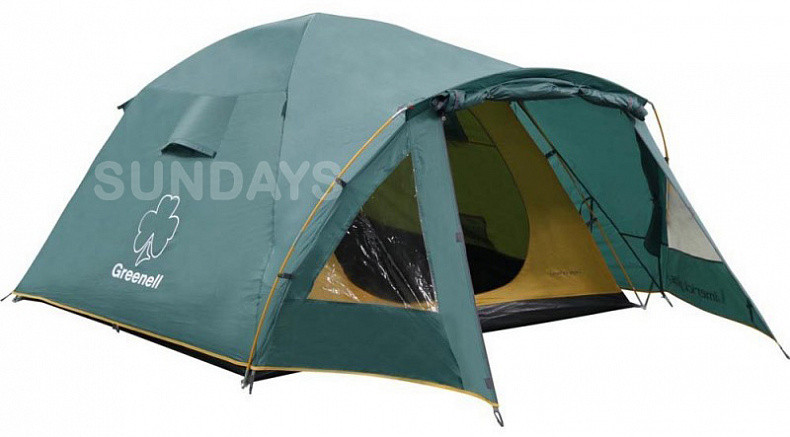 Палатка "Лимерик 3 V2" Зеленый - фото 1 - id-p100995852
