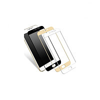 Защитное стекло для  iPhone 6 Plus золотое Full Screen (проклейка по контуру)