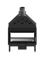 Стальная каминная топка HITZE ARD90x41.DSS
