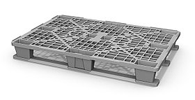 Поддон 1200х800х150 мм. пластиковый; 1,5 т. на 3-х полозьях