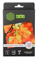 Фотобумага Cactus Prof 10x15, 260 г/м2, 50 л., одност. суперглянцевая (CS-HGA626050)