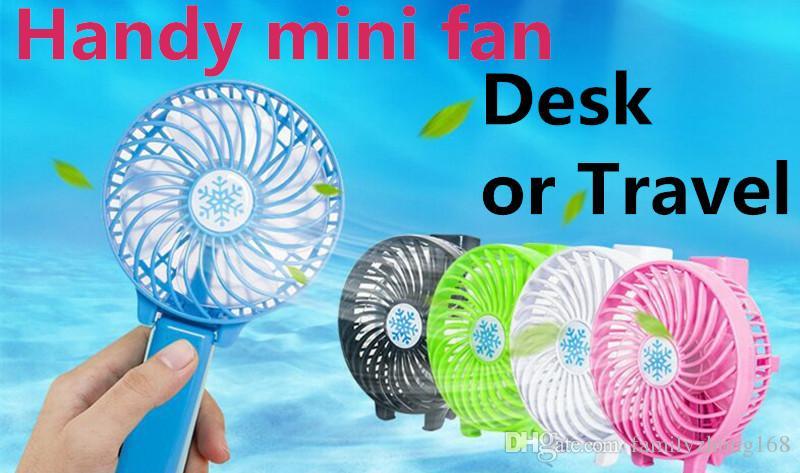 Вентилятор ручной/настольный Mini Fan - фото 6 - id-p101023978