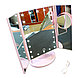 Зеркало настольное для макияжа с подсветкой SiPL комбинированное розовое, фото 2