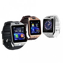 Умные часы-телефон Smart Watch DZ09 (cеребро+чёрный), фото 3