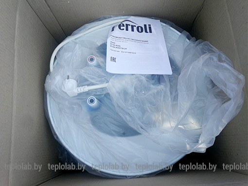 Электрический водонагреватель Ferroli E-Glass Standart 50 V - фото 4 - id-p64589331