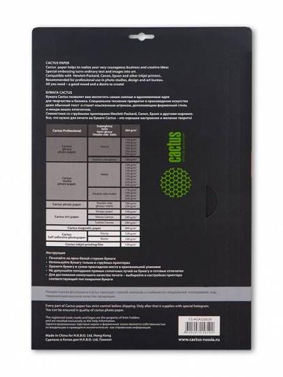 Фотобумага Cactus Prof A3, 260 г/м2, 20 л., одност. глянцевая (CS-HGA326020) - фото 2 - id-p101026849