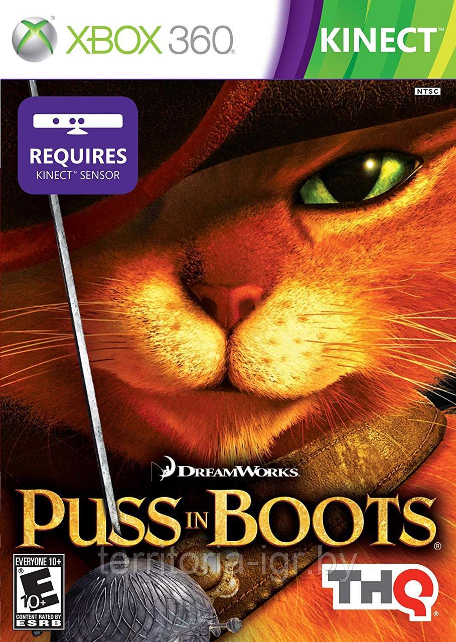 Kinect Puss in Boots Xbox 360 - фото 1 - id-p101027360