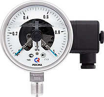 Вакуумметр электроконтактный ТВ-521Р.05(-0,1-0MPa)М20х1,5.1,0 нерж сталь