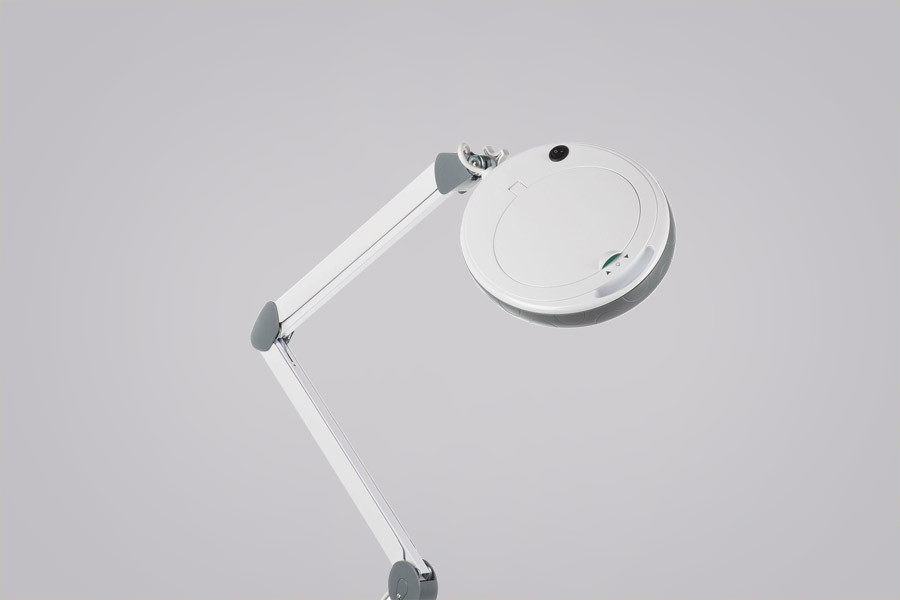 Лампа-лупа с регистрационным удостоверением ЛЛ-5 на штативе - фото 2 - id-p101036787
