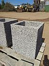 Цветочница бетонная "Куб 1" (Киль) 450х450х600мм, фото 10