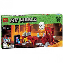 Конструктор Bela 10393 Minecraft Подземная крепость (аналог Lego Minecraft 21122) 562 детали