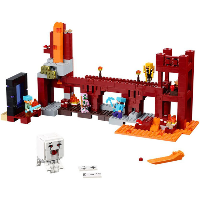 Конструктор Bela 10393 Minecraft Подземная крепость (аналог Lego Minecraft 21122) 562 детали - фото 2 - id-p101065201
