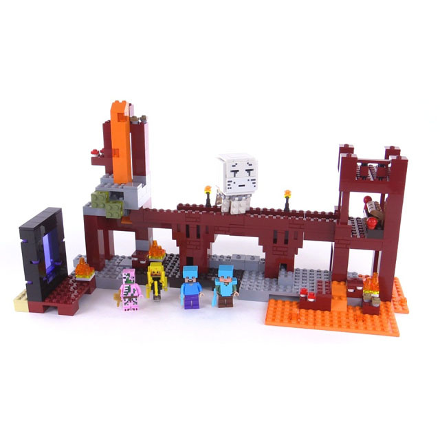 Конструктор Bela 10393 Minecraft Подземная крепость (аналог Lego Minecraft 21122) 562 детали - фото 5 - id-p101065201