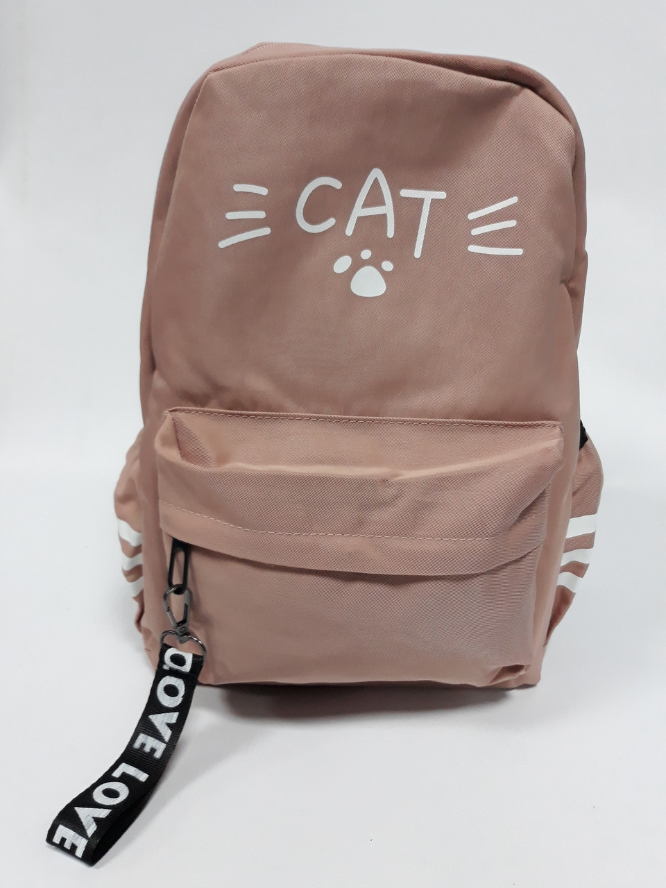 Рюкзак Сat из плотного полиэстера (розовый) - фото 1 - id-p101067132