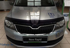 Дефлектор капота Skoda Rapid