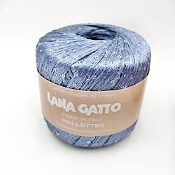 Пряжа Lana Gatto Paillettes (с пайетками) цвет 8604 голубой лёд
