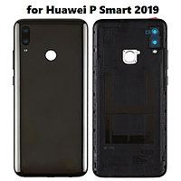 Задняя крышка Original для Huawei P Smart 2019 Со стеклом камеры Черная