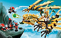 Конструктор Золотой Ниндзя Golden NINJA Ninjago  Золотой дракон 9793, 258 деталей, аналог Lego Ninjago 70503, фото 6