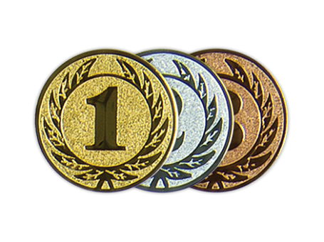Эмблемы (вкладыши) для медалей и кубков 