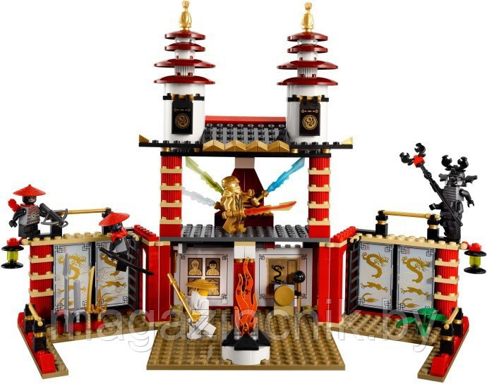 Конструктор Золотой Ниндзя Golden Ниндзяго Ninjago Храм света + Робот 9795, 577 дет., 70505 лего го - фото 3 - id-p3518770